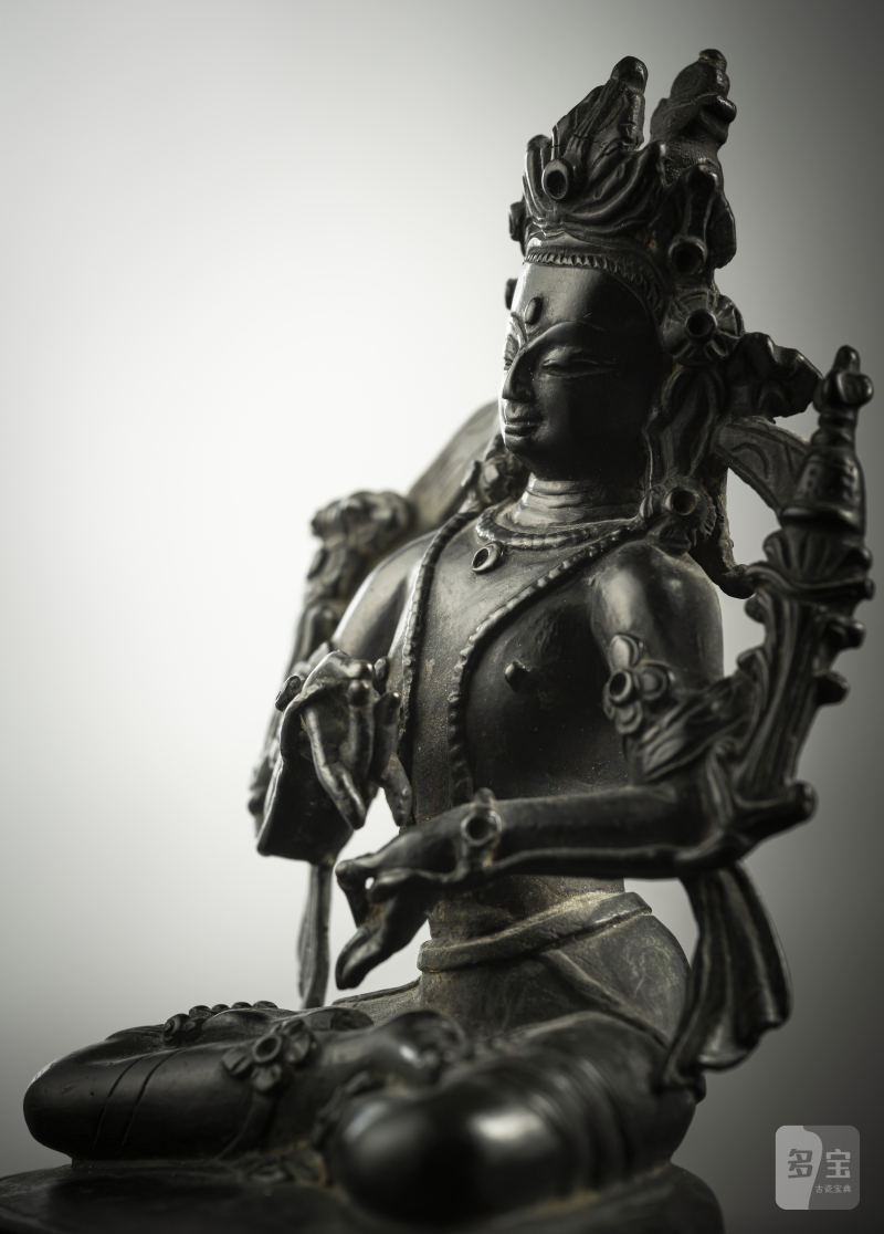 A BRONZE FIGURE OF VAJRASATTVA - 图4